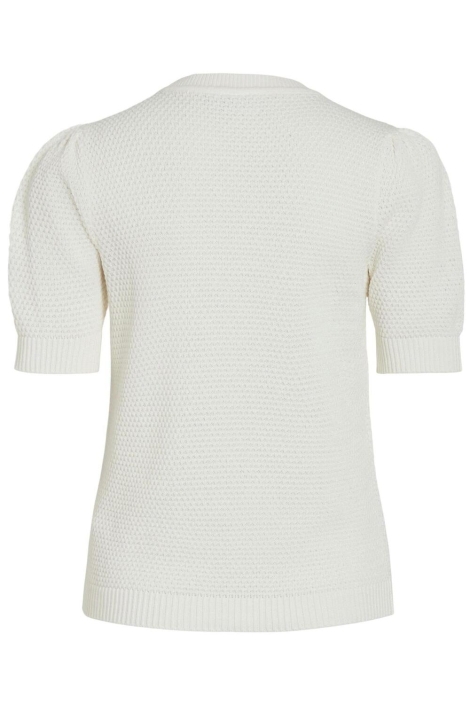 Vila vidalo o-neck s/s knit top/su - noo